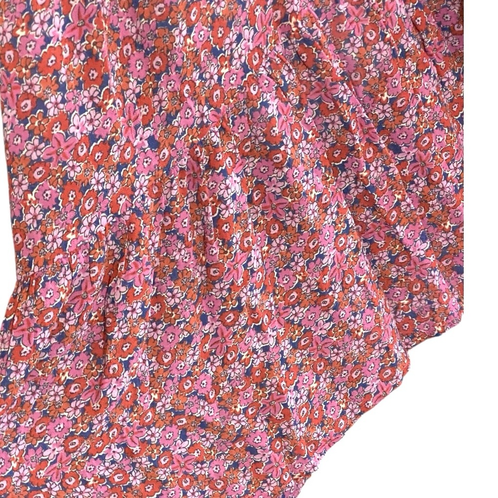 Sanctuary Cottagecore Dress Pink Babydoll M Ditsy Floral Boho Hippie Peasant - Picture 5 of 9